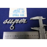 SCRITTA "SUPER" IN CORSIVO   PLASTICA