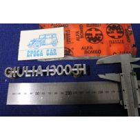 EMBLEM "GIULIA 1300 TI"   ALLUMINIUM