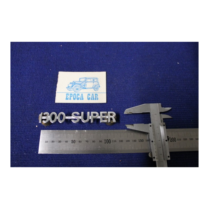EMBLEM "1300 SUPER"  ALLUMINIUM