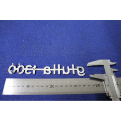 EMBLEM "GIULIA 2300"    ALLUMINIUM