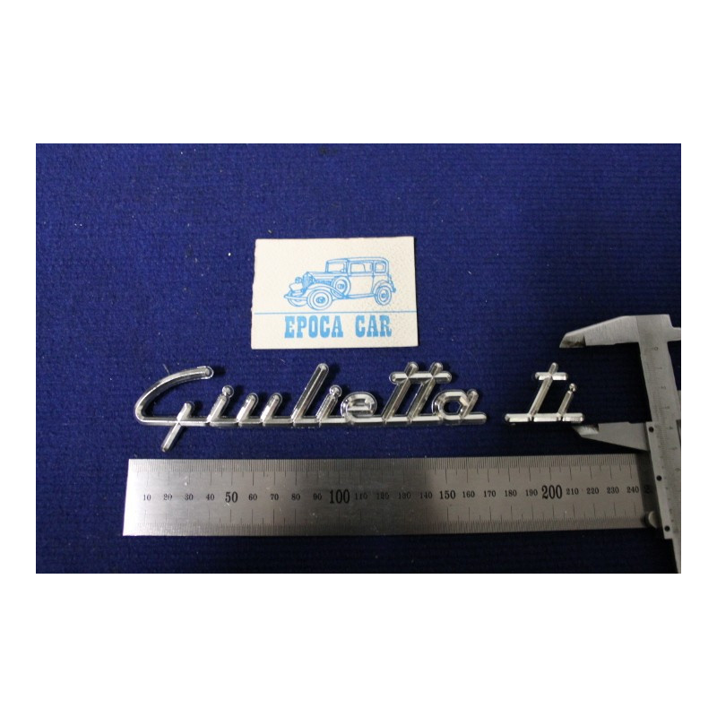 EMBLEM "GIULIETTA" +" TI "       PLASTIC
