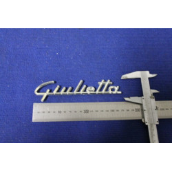 SCRITTA "GIULIETTA"  IN PLASTICA