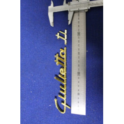 SCRITTA "GIULIETTA"   IN PLASTICA DORATA