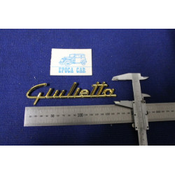 EMBLEM "GIULIETTA"  GOLDEN PLASTIC