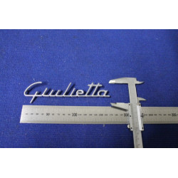 EMBLEM "GIULIETTA"  ALLUMINIUM