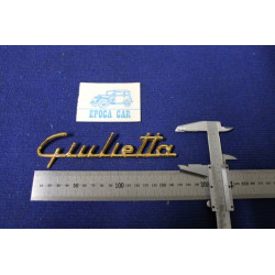 EMBLEM "GIULIETTA"   GOLDEN METAL