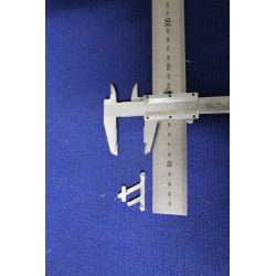 SCRITTA "ti" IN ALLUMINIO