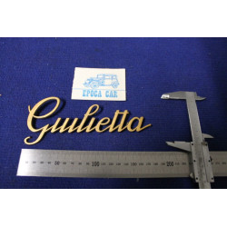 EMBLEM "GIULIETTA"   BRASS