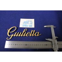 EMBLEM "GIULIETTA"   BRASS