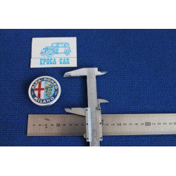 BADGE "ALFA ROMEO MILANO" PLASTIC FROM '60 TO '72
