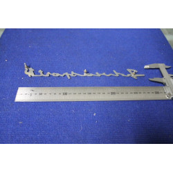 EMBLEM "FULVIA SPORT 1,3" METAL CHROME