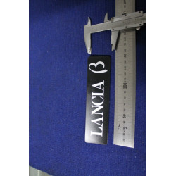 SCRITTA "LANCIA  B "     PLASTICA NERA