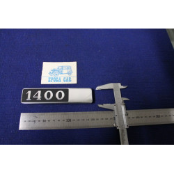 SCRITTA " 1400 "    METALLO CROMATO