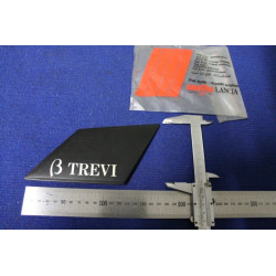 SCRITTA " B TREVI"     METALLO NERO