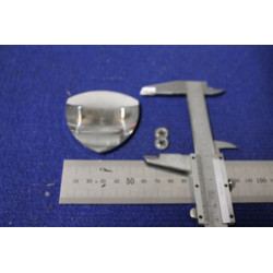 BADGE "LANCIA" UNIVERSAL ANTERIOR BADGE   HORIZONTAL CONNECTION   PLASTIC