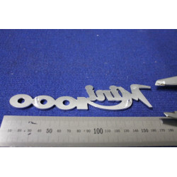 SCRITTA "MINI 1000" METALLO CROMATO