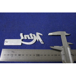 SCRITTA "MINI 1000" METALLO OPACO