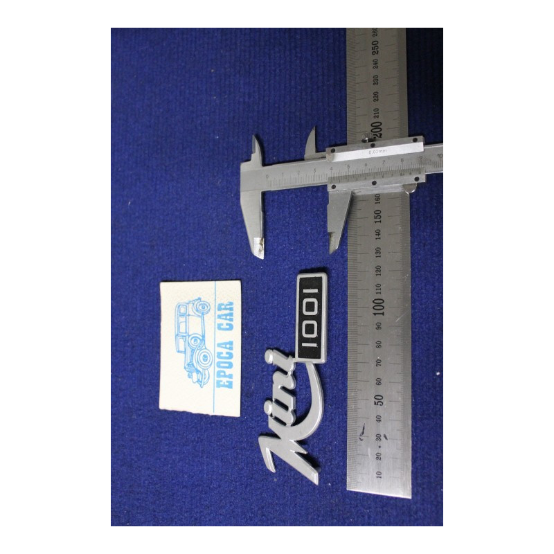 EMBLEM "MINI 1001" METAL