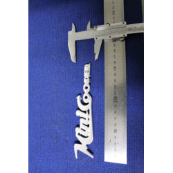 EMBLEM "MINI COOPER (BIG THICKNESS) METAL CHROME