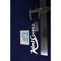 SCRITTA "MINI COOPER 1300" METALLO CROMATO