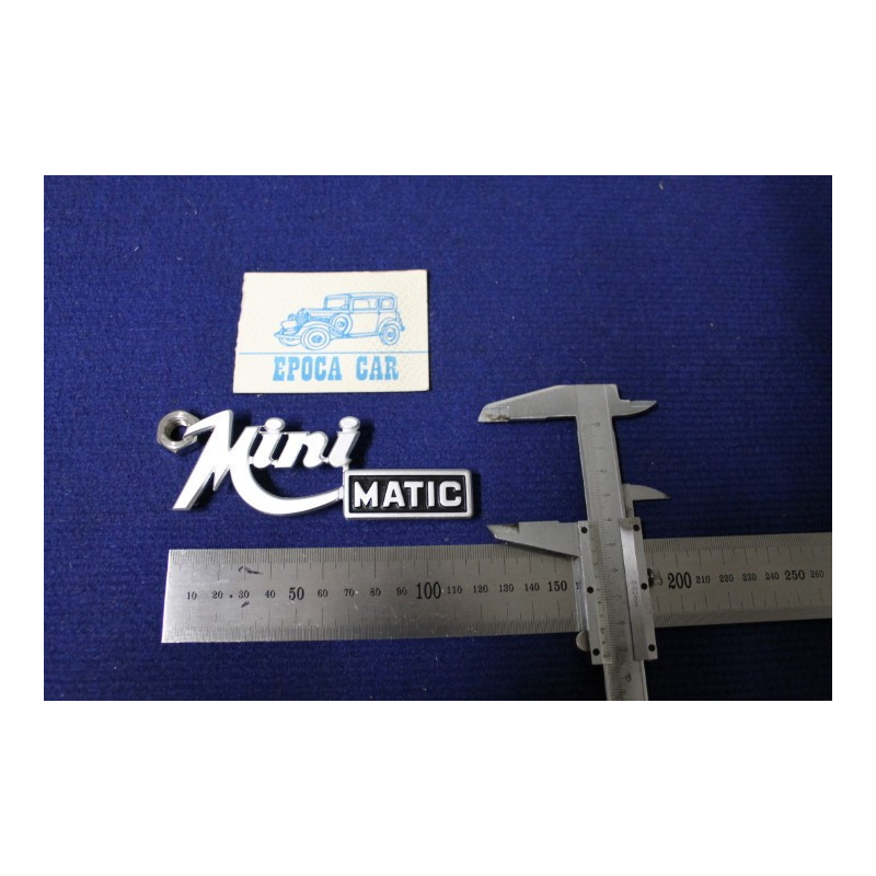 EMBLEM "MINI MATIC" METAL