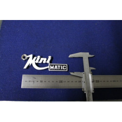 EMBLEM "MINI MATIC" METAL