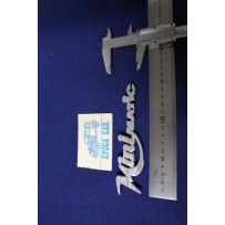 SCRITTA "MINI MATIC" METALLO CROMATO