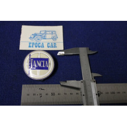 ROUND BADGE "LANCIA" 50mm DIAMETER  METAL