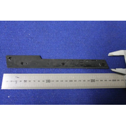 EMBLEM "AUTOBIANCHI A 112" WHITE WRITING  PLASTIC