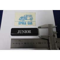 EMBLEM "JUNIOR" LATERAL FOR A 112  PLASTIC