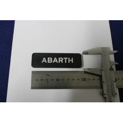 SCRITTA "ABARTH" LATERALE X A112  PLASTICA NERA