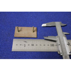 STEMMA "2C"   OTTONE SMALTATO