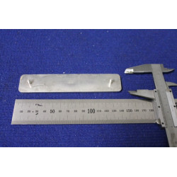 EMBLEM "FULVIA"  METAL CHROME