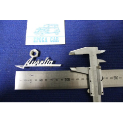 EMBLEM "AURELIA"  METAL CHROME