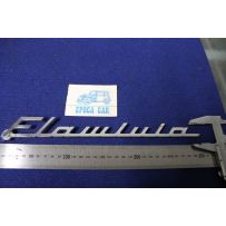 EMBLEM "FLAMINIA"   METAL CHROME