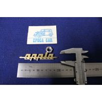 SCRITTA  "APPIA"   METALLO DORATO