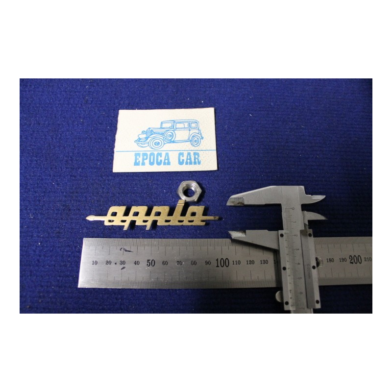 EMBLEM "APPIA"    GOLDEN METAL