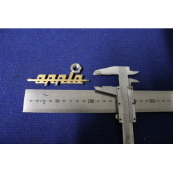 EMBLEM "APPIA"    GOLDEN METAL