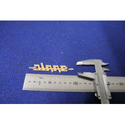EMBLEM "APPIA"    GOLDEN METAL