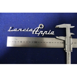 SCRITTA "LANCIA APPIA"   METALLO CROMATO
