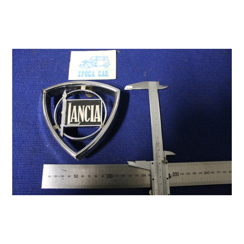 BADGE"LANCIA" cm 11,5 X 11,5 (two connections)   PLASTIC