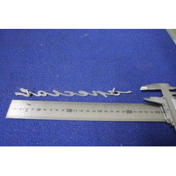 SCRITTA "SPECIAL"  IN CORSIVO   METALLO CROMATO