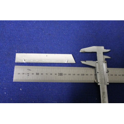 SCRITTA "AUTOBIANCHI"  METALLO CROMATO SU FONDO PLASTICA