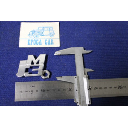 SCRITTA "JM3" METALLO CROMATO