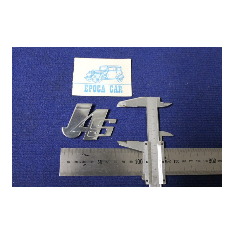 EMBLEM "J4 S"  METAL CHROME
