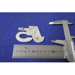 EMBLEM "J5"  ( BIG TYPE HEIGHT 50 mm) METAL CHROME