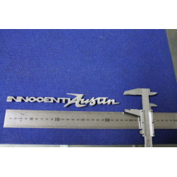 EMBLEM "INNOCENTI AUSTIN"  METAL CHROME