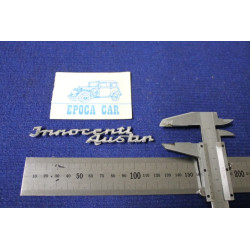 EMBLEM "INNOCENTI AUSTIN"  METAL CHROME