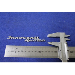 EMBLEM "INNOCENTI AUSTIN"  METAL CHROME