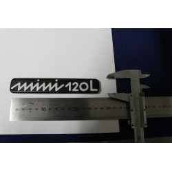 EMBLEM "MINI 120 L"  PLASTIC